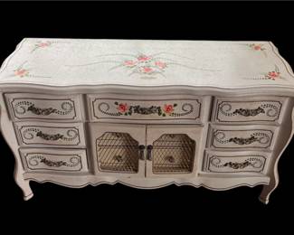 Hand Painted Decorative Miniature Dresser