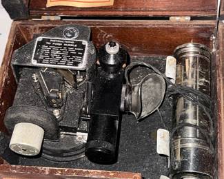 WWII Fairchild A10 Ateonautical Bubble Sextant