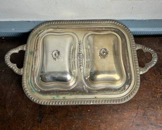 Silverplated Server
