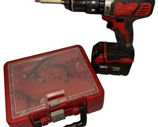Milwaukee Power Drill And Accessories