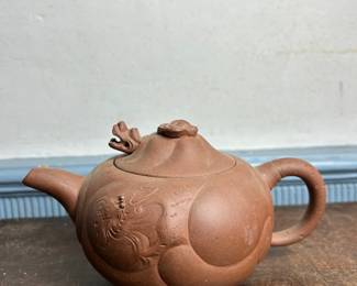Oriental Ceramic Teapot
