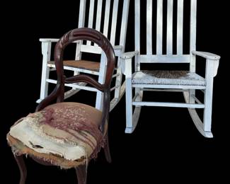 Outdoor Rocking Chairs Antique Wooden Chair