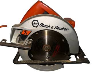 Black Decker Electric Hand Saw