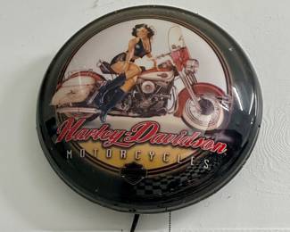 Harley Davidson Wall Clock