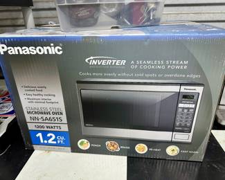 New Panasonic Microwave 