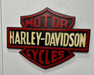 Harley Davidson Wall Plaque