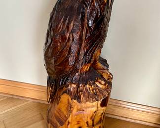 Carved Wooden Eagle