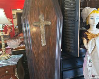 Antique coffin 
