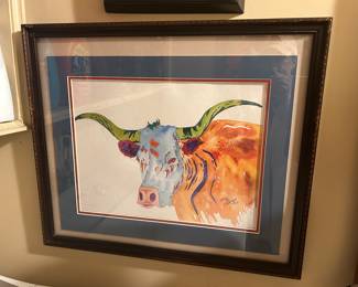 Cow themed artwork 