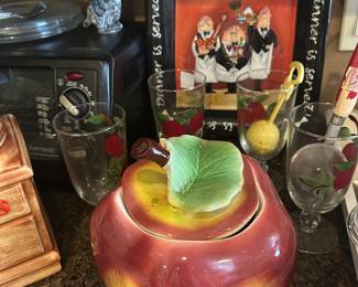McCoy Apple cookie jar