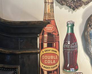 Double cola paper advertising 