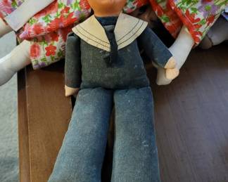 Vintage Dutch Sailor Doll