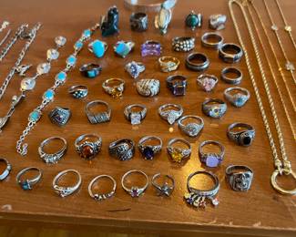 Some really cool signed pieces here… Tiffany & Company, Sagen, Elgin Tom plus other various high-end designer silver marks.