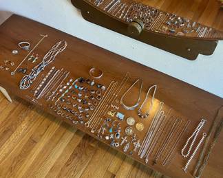 Close-ups of all the silver gold and designer jewelry are at the end… 
none of these items are left on property outside of normal business hours!