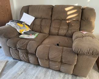 Sofa $40.00 reclines