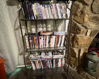 Lots of DVD’s… stop all that downloading!