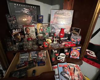 Did I mention we have an extensive NASCAR COLLECTION?!?