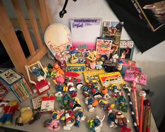 Smurfs, Mario, snoopy, duck tails!