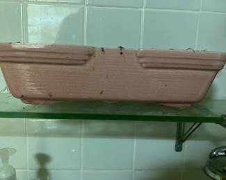 Pink planter
