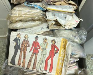 Vintage sewing patterns