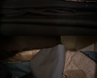 Vintage Wool fabric swatches