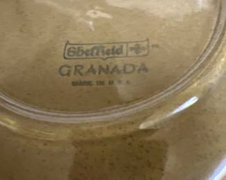 Sheffield Granada green kitchen dishes