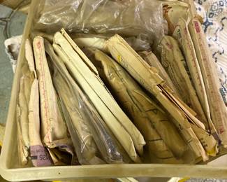 Vintage sewing patterns