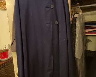 Hand made one of a kind full length coat