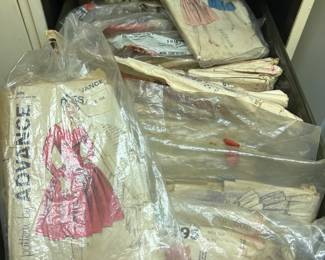 Vintage sewing patterns