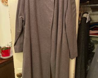 Hand made one of a kind wool coat