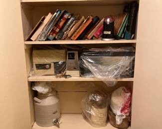 Cookbooks and entertainment ware