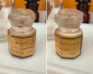 Selection of antique and vintage Dental and Apothecary items, including a vintage “Caulk Injectogun” by the L.D. Caulk Co.