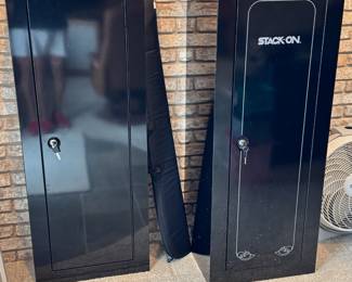 8 and 10 gun key lock security cabinets