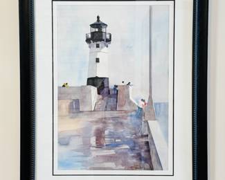 Original watercolor painting by local MN artist Lisa Fertig