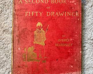1899  ‘A Second Book of Fifty Drawings’ by Aubrey Beardsley, Published by Leonard Smither’s & Co.