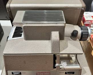 Vintage Bell & Howell TDC Robomatic 35mm projector in working condition