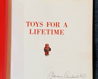 ‘FAO Schwarz - Toys for a Lifetime’ autographed copy