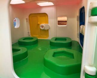 c.a.1980’s Berchet Shape Sorter House with original box, made in France