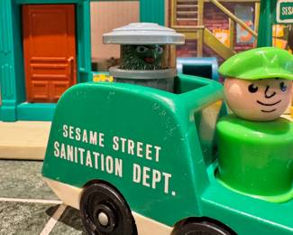 Vintage Fisher Price Sesame Street set