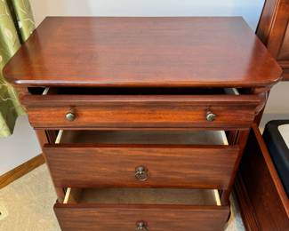 The two side tables will be sold as a pair