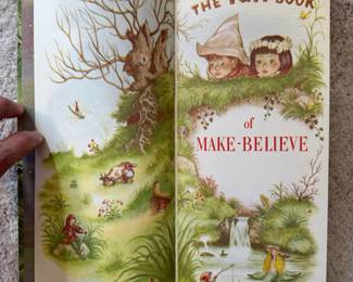 1950 ‘The Tall Book of Make-Believe’ by Jane Werner.  This book is in very nice vintage condition!