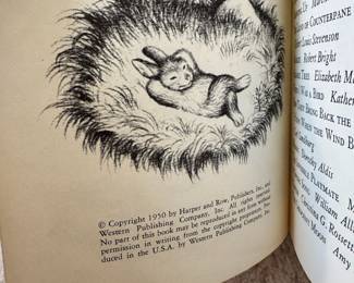 1950 ‘The Tall Book of Make-Believe’ by Jane Werner.  This book is in very nice vintage condition!