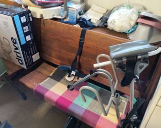 Antique School Desks