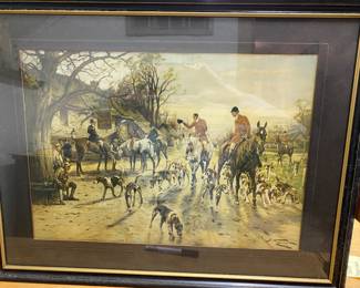 Fox Hunt Art
