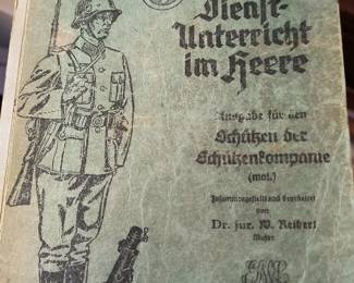 Military German Book