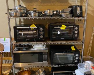 XL Power air fryers, microwaves, new and slightly used