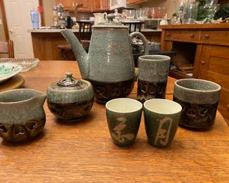 Japanese tea service