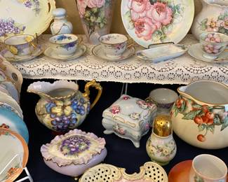 Hand painted china