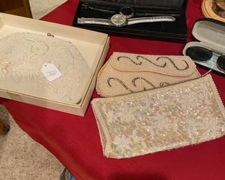 Vintage evening clutches