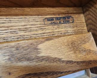 Stamped By Artist Quilt Rack 